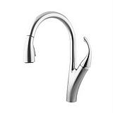 ברז מטבח גבוה נשלף גימור מוברש ברז מטבח גבוה נשלף גימור מוברש