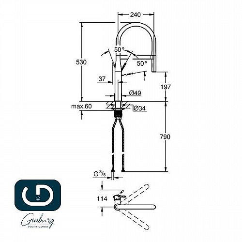 ��� ���� ����� ���� 30294GN0 GROHE ��� ��