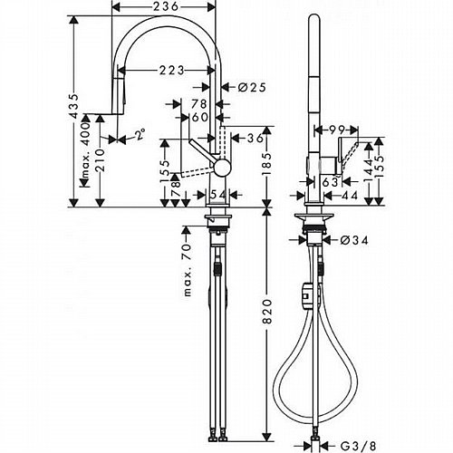 ��� ����� ���� 72800800 Hansgrohe Focus �������