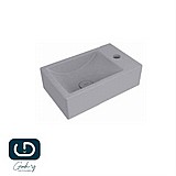 כיור מיני מילאנו מונח / תלוי בצבע אפור כיור מיני מילאנו מונח / תלוי בצבע אפור