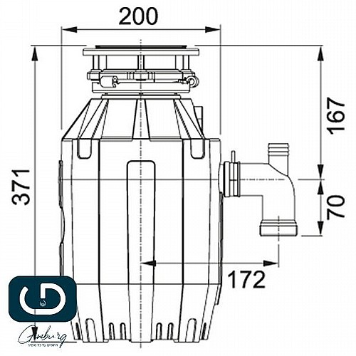 ���� ���� 3/4 �"� FRANKE �����