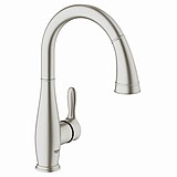 ברז מטבח נשלף GROHE גרואה PARKFEILD דגם 30215DC0 נירוסטה מוברש ברז מטבח נשלף GROHE גרואה PARKFEILD דגם 30215DC0 נירוסטה מוברש