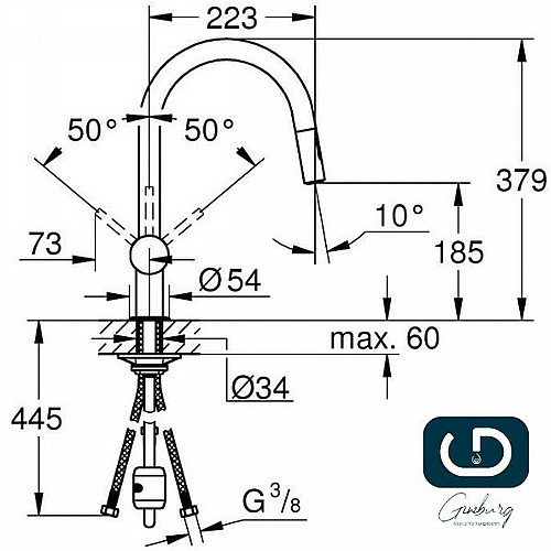 ��� ���� ����� ���� ����� ����� 32321DC2 GROHE Minta �����