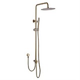 מוט פינוק טלסקופי BRASS בגימור זהב מט מוט פינוק טלסקופי BRASS בגימור זהב מט