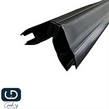 זוג פסי אטימה מגנטיים שחור מתאים גם לחזיתי וגם לפינתי למקלחון 8 מ"מ זוג פסי אטימה מגנטיים שחור מתאים גם לחזיתי וגם לפינתי למקלחון 8 מ"מ