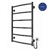 מחמם מגבות קלאסיק CLASSIC HP 80*53 חיבור ישיר או תקע שחור מט מחמם מגבות קלאסיק CLASSIC HP 80*53 חיבור ישיר או תקע שחור מט