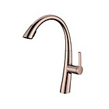 ברז מטבח גבוה נשלף 2 מצבי זרימה בגימור רוז גולד ברז מטבח גבוה נשלף 2 מצבי זרימה בגימור רוז גולד