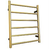 מחמם מגבות חשמלי 6 שלבים זהב מט מחמם מגבות חשמלי 6 שלבים זהב מט