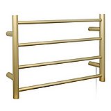 מחמם מגבות חשמלי 4 שלבים זהב מט מחמם מגבות חשמלי 4 שלבים זהב מט