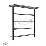 מחמם מגבות 60.5/60 רוז גולד כולל מדף מחמם מגבות 60.5/60 רוז גולד כולל מדף