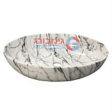 כיור חרס מונח אובלי לבן 52X39.5X14 כיור חרס מונח אובלי לבן 52X39.5X14