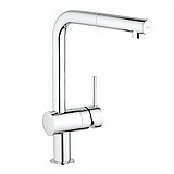 ברז גרואה נשלף סידרת מינטה 32168000 GROHE Minta ברז גרואה נשלף סידרת מינטה 32168000 GROHE Minta