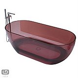 אמבטיה פריסטנדינג במידות 150-170 ס"מ גוון אדום אמבטיה פריסטנדינג במידות 150-170 ס"מ גוון אדום