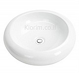 כיור חרס מונח עגול 50X50X13 כיור חרס מונח עגול 50X50X13