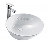 כיור חרס מונח לבן 455X455X175 כיור חרס מונח לבן 455X455X175