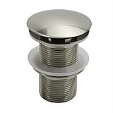 ונטיל פופ אפ POP UP לכיור רחצה בראס ניקל מוברש ונטיל פופ אפ POP UP לכיור רחצה בראס ניקל מוברש