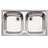 כיור מטבח נירוסטה כפול בלנקו BLANCO ED 8X4 כיור מטבח נירוסטה כפול בלנקו BLANCO ED 8X4