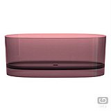 אמבטיה פריסטנדינג במידות 150-170 ס"מ בגוון אדום בורגנדי אמבטיה פריסטנדינג במידות 150-170 ס"מ בגוון אדום בורגנדי